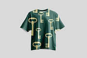 Seamless pattern old keys, a Pattern Graphic by Viktorijareut (Thumbnail 4 of 4)