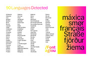 Fontagiou | SALE 60% Off, a Sans Serif Font by Areatype (Thumbnail 2 of 11)