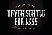 Black Freedom a Blackletter Font, a Blackletter Font by Blankids Studio (Thumbnail 2 of 9)