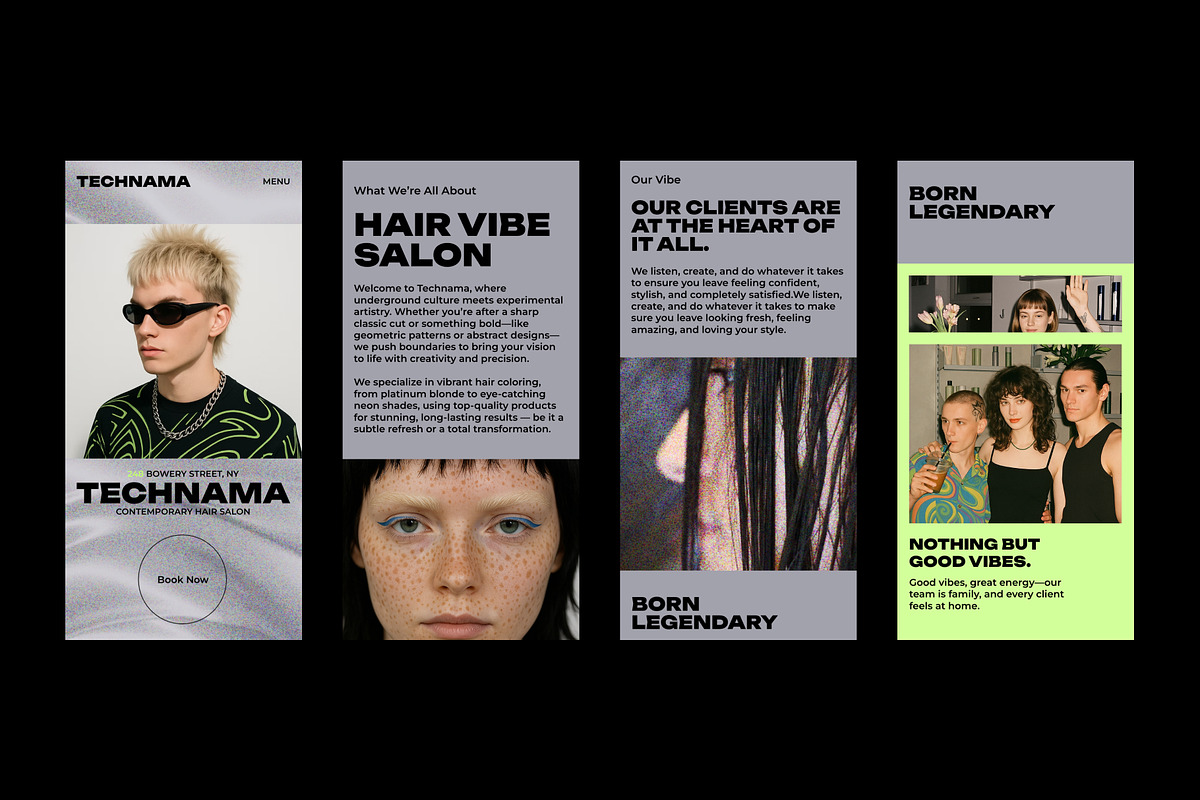 Hair Salon Website - Wix Template, a Wix Template by Ira Banana Studio (Photo 2 of 11)