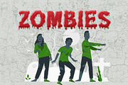 Dripping Zombie Halloween Font, a Font by vladocar (Thumbnail 4 of 8)