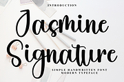 Jasmine Signature, a Handwritten Font by FreshTypeINK (Thumbnail 1 of 8)