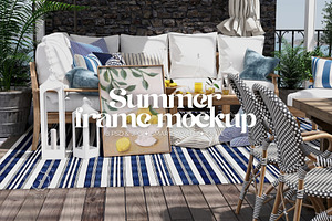 SUMMER | Mediterranean Frame Mockups
