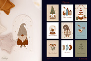 Christmas gnomes collection, an Illustration by owlasya (Thumbnail 5 of 10)