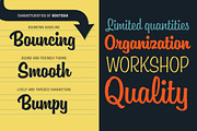 Boutiera Bold, a Script Font by Mika Melvas (Thumbnail 4 of 7)