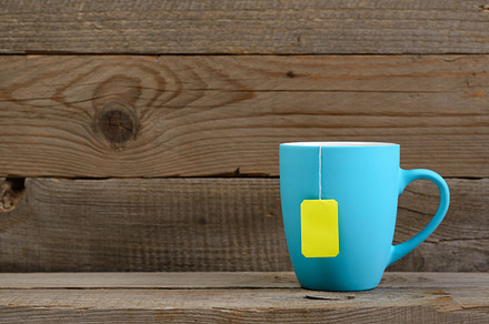 Cup of tea and small blackboard preview 6