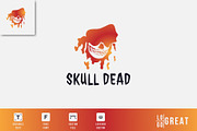 Skull dead logo, a Branding & Logo Template by Izalsye (Thumbnail 5 of 5)