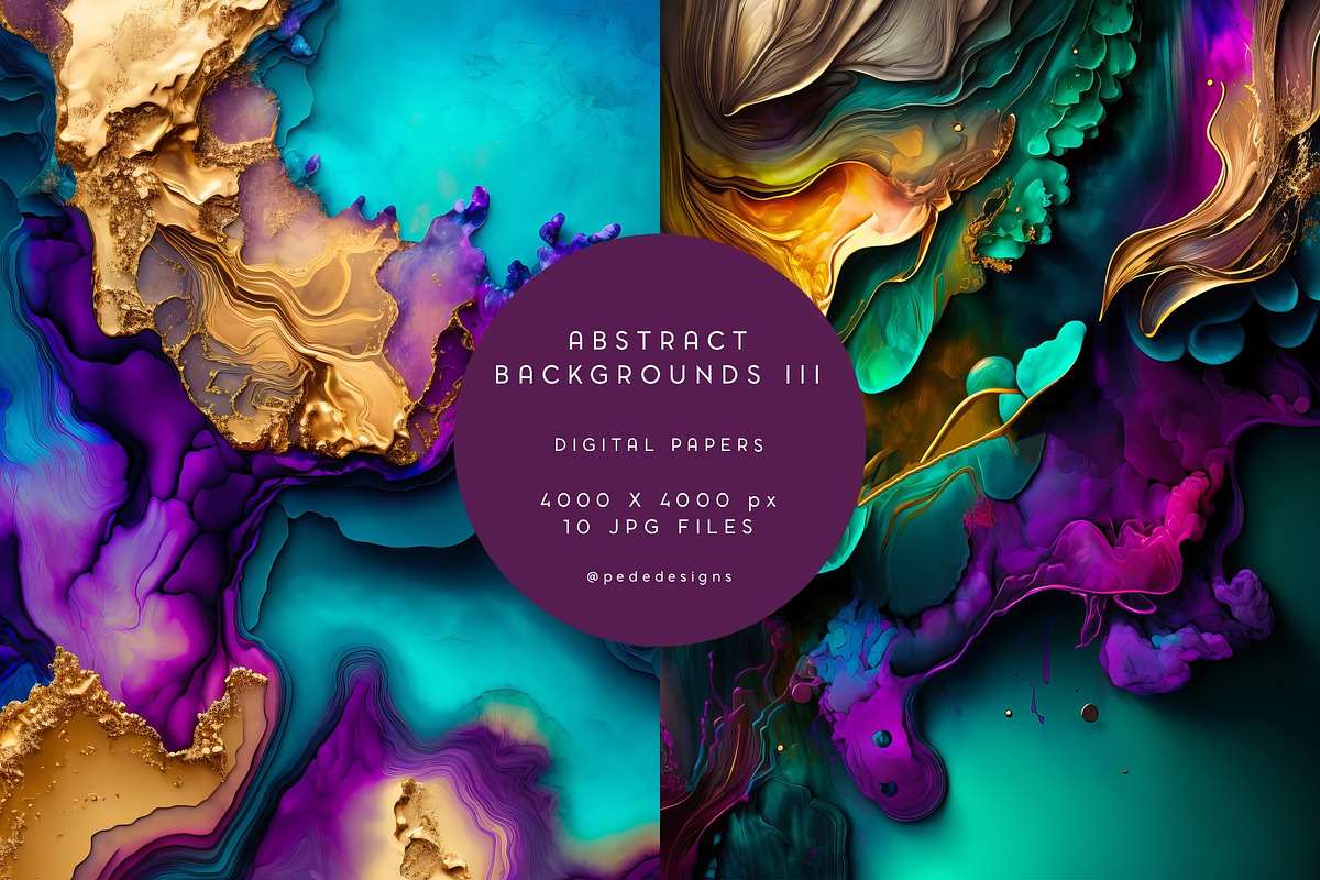 Abstract Backgrounds III, a Texture Graphic by PeDe Designs (Photo 2 of 6)