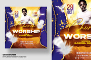 Church Flyers Bundle - Vol 6, a Flyer Template by Satgur Graphic Design (Thumbnail 10 of 11)