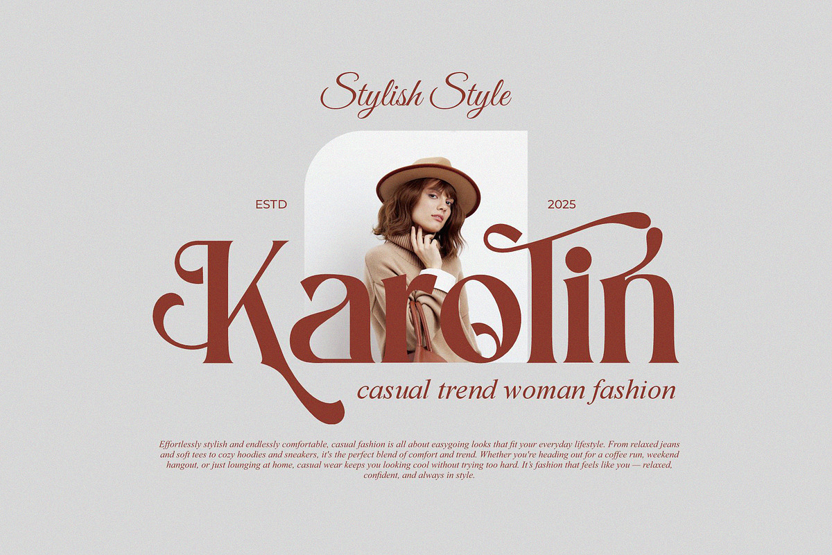 Rolands || Modern Stylish Serif Font, a Serif Font by Idea Studio (Photo 10 of 10)