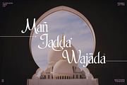 Nestapha - Islamic Font, a Script Font by Flawless And Co (Thumbnail 4 of 10)