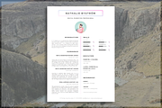 CV Template, a Resume Template by introDuice - CV / Resumes (Thumbnail 1 of 6)