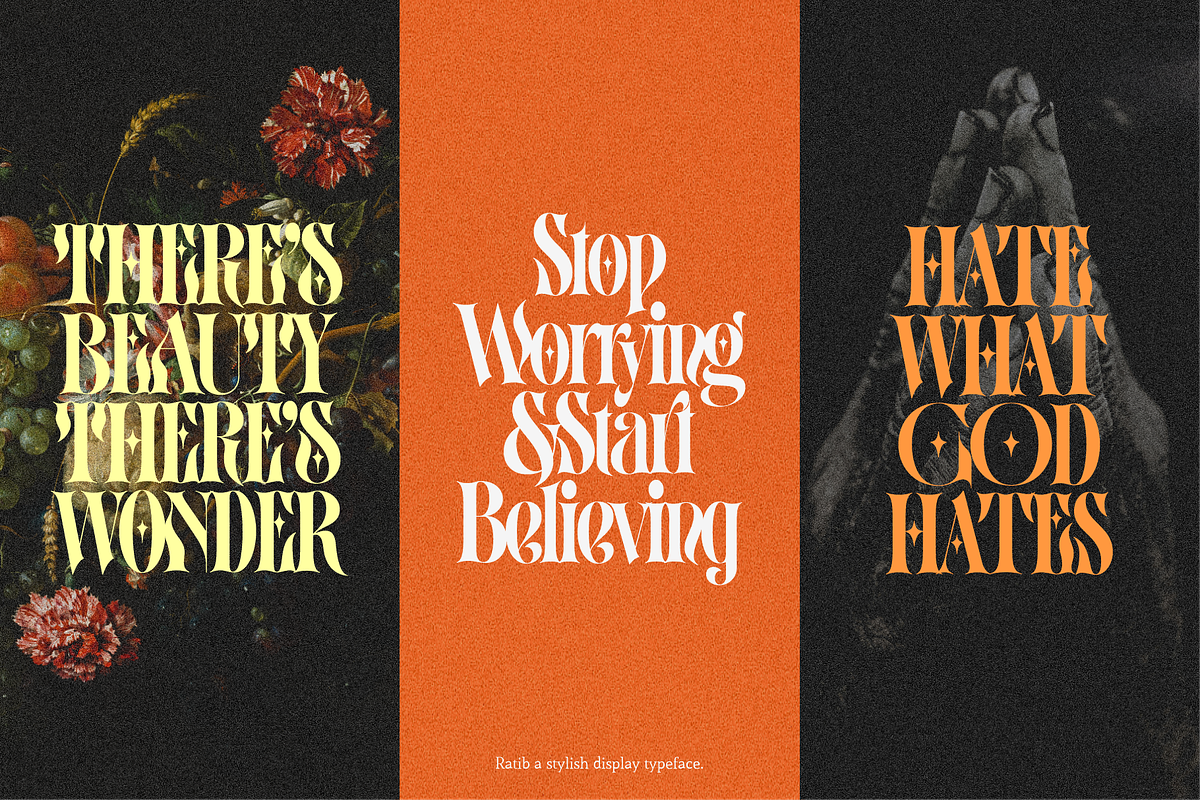 Ratib – Modern Serif Font, a Serif Font by RedyStudio (Photo 8 of 14)