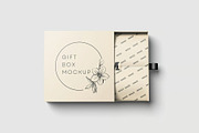 Gift Box Mockup, a Packaging Mockup by Hubzway (Thumbnail 2 of 7)