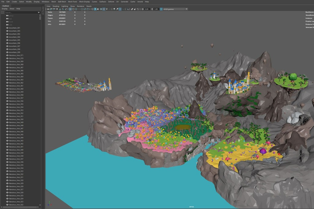 Fantasy 1, an Environmental 3D Model by ithappy (Photo 35 of 40)