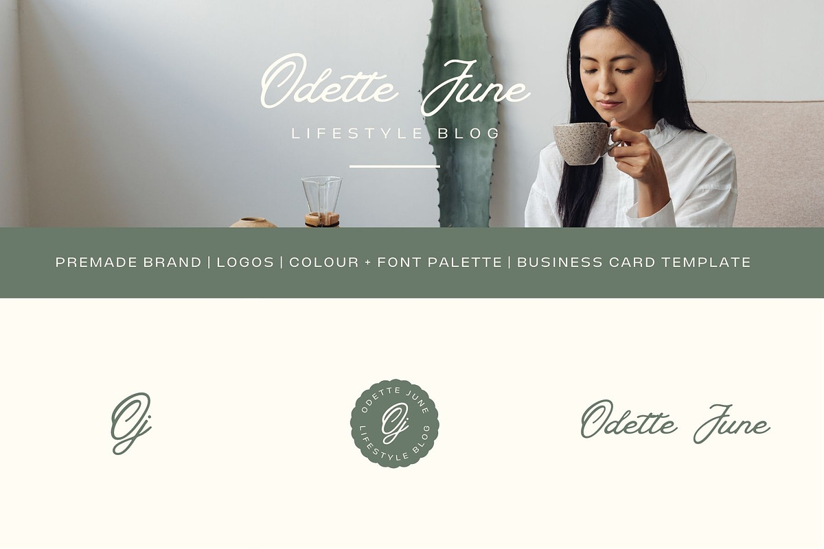 Modern Brand Kit For Canva, a Branding & Logo Template by Forth and Wild (Photo 1 of 10)