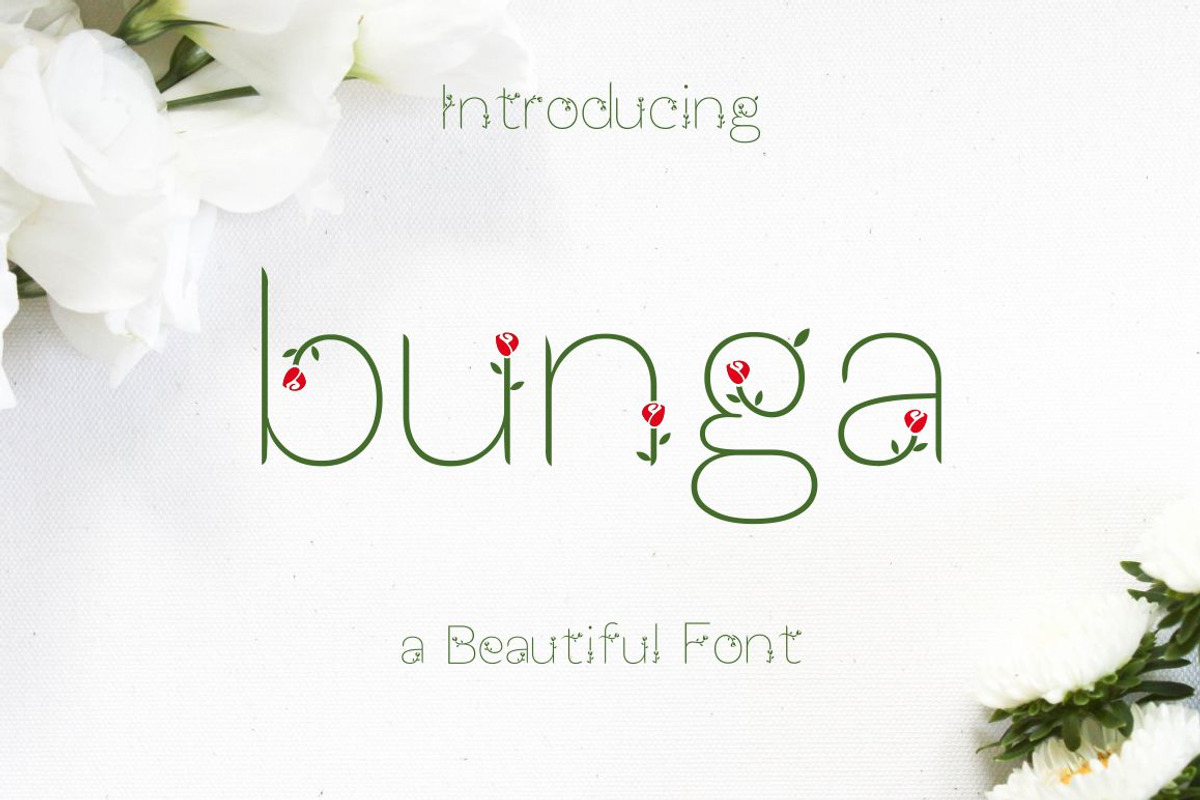 Bunga font