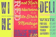 Las Palmas vintage font collection, a Script Font by Fenotype (Thumbnail 5 of 10)