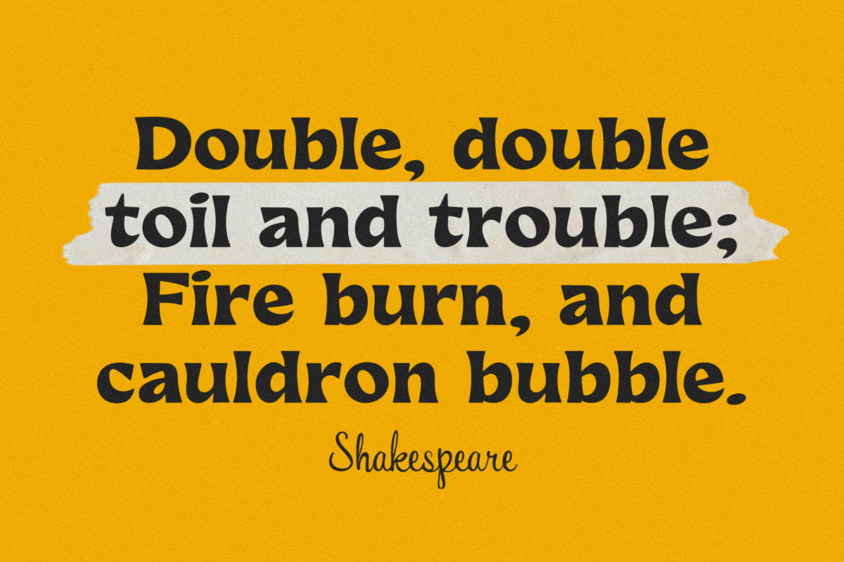 Jack's Lantern, a Sans Serif Font by Bruised Goods (Photo 3 of 14)