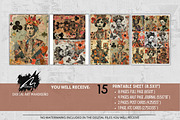 Whimsical Queen and King Scrappapers, a Person Illustration by Digital Art Mahdiseño (Thumbnail 2 of 10)