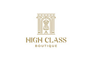 Luxury Couture Boutique Logo, a Branding & Logo Template by Buqancreative (Thumbnail 1 of 2)