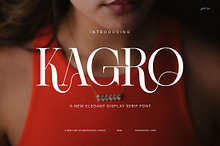 Kagro Elegant Serif Font