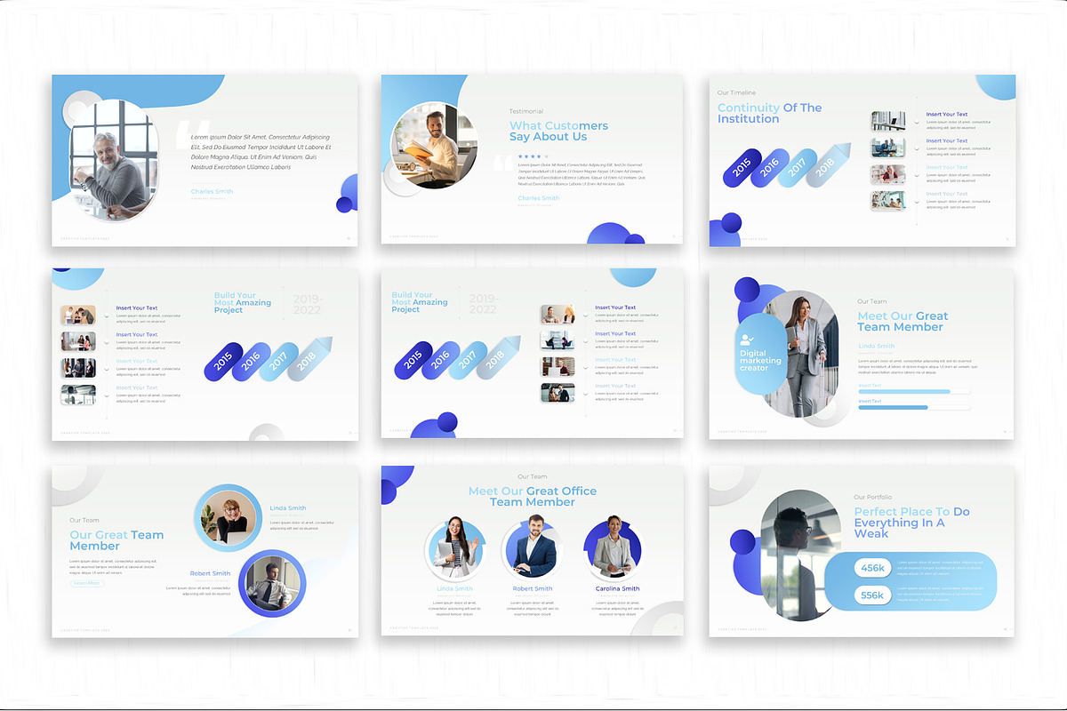 Creative Business Plan Presentation, a Presentation Template by SlideStack (Photo 3 of 5)