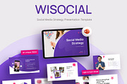 Social Media Strategy PowerPoint, a Social Media Template by New Coral Design (Thumbnail 1 of 6)