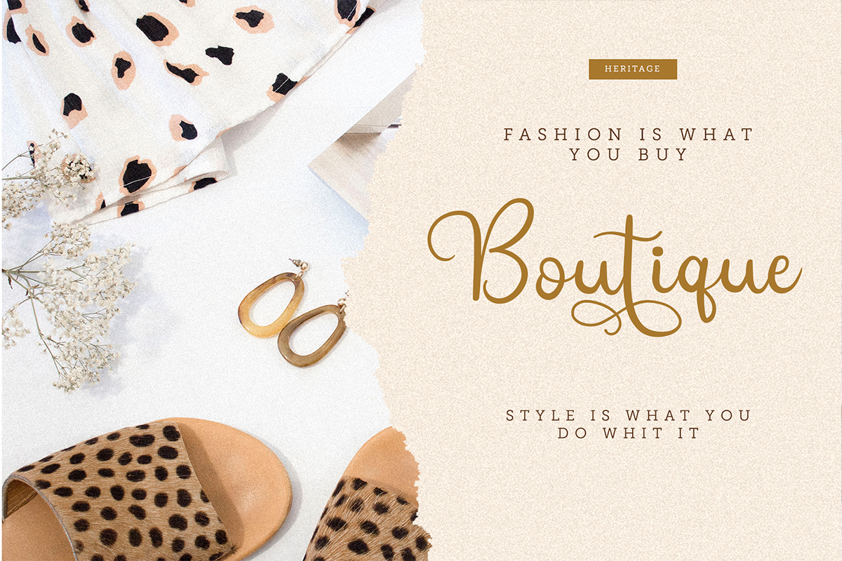 Bright Star | Beautiful Script Font, a Script Font by LetterJos (Photo 3 of 10)