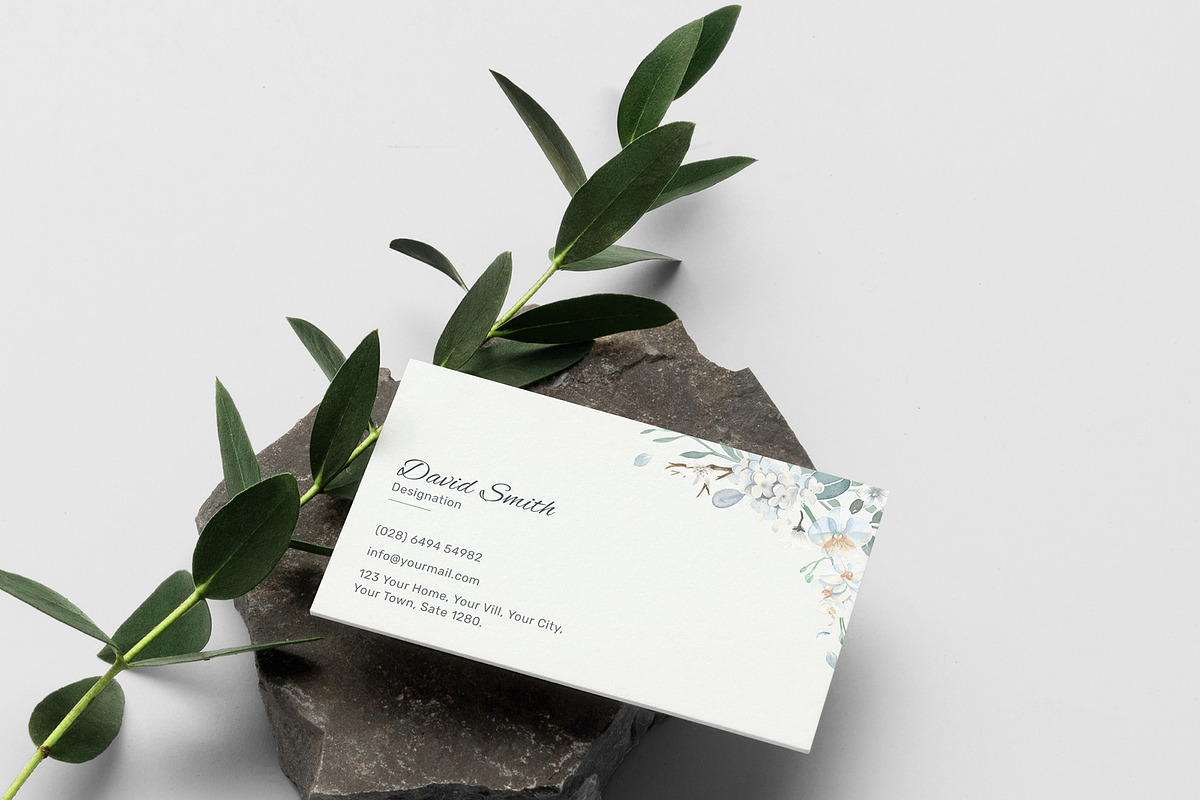 Beauty Spa Business Card, a Business Card Template by TelaTemplates (Photo 7 of 7)