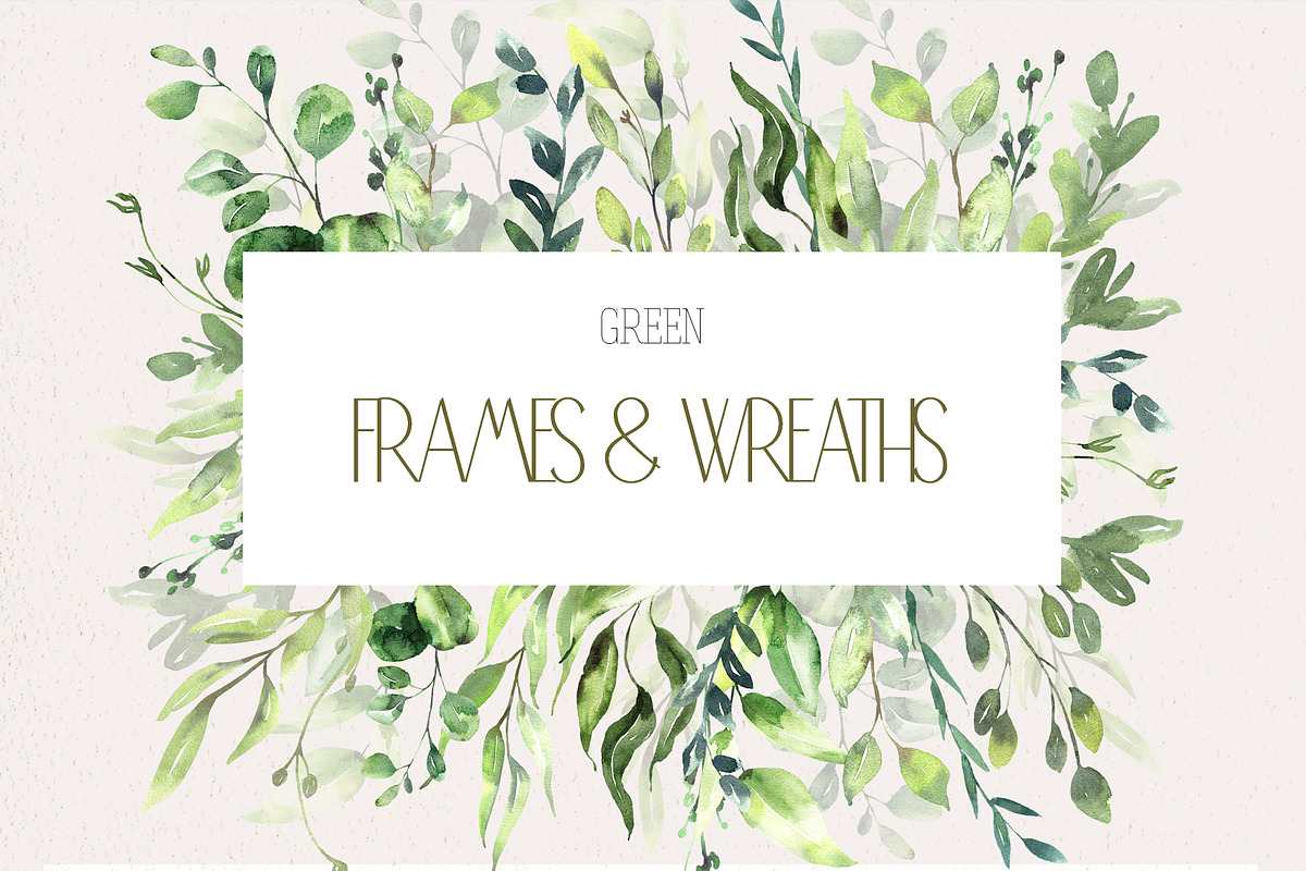 watercolor Leaves Collection, an Illustration by Les Frolova (Photo 3 of 9)