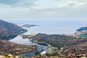 Mouth of Xallas river (Ezaro, Galicia, Spain)., a Nature Photo by YuriyB