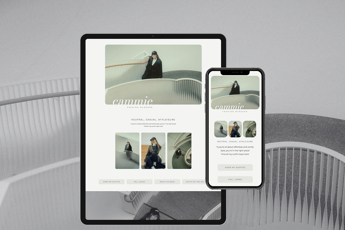 Showit Instagram Links Page Template, a Landing Page Template by Blush Created (Photo 14 of 15)