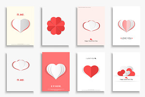 Valentine's Day greeting cards, a Background Graphic by ExpressShop
