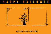 Spooky Halloween Frame Designs, a Background Graphic by SaaDesigns (Thumbnail 1 of 3)
