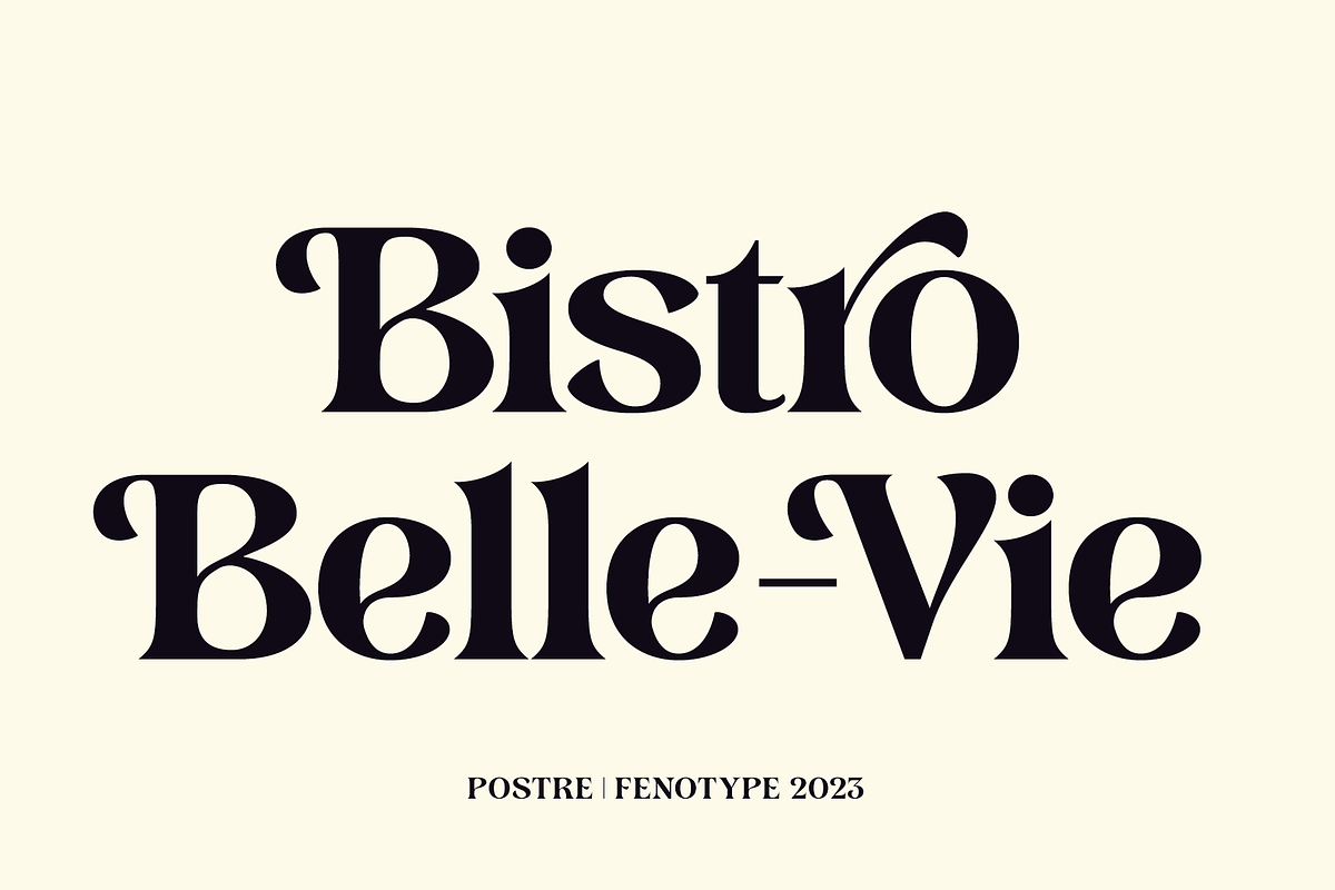 Postre -Stylish Serif, a Serif Font by Fenotype (Photo 15 of 16)