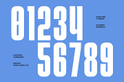 CS Milions – Condensed Font, a Sans Serif Font by Craft Supply Co. (Thumbnail 6 of 8)