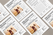 2 Page Canva Wedding Program, an Invitation Template by Oshin Design (Thumbnail 6 of 6)