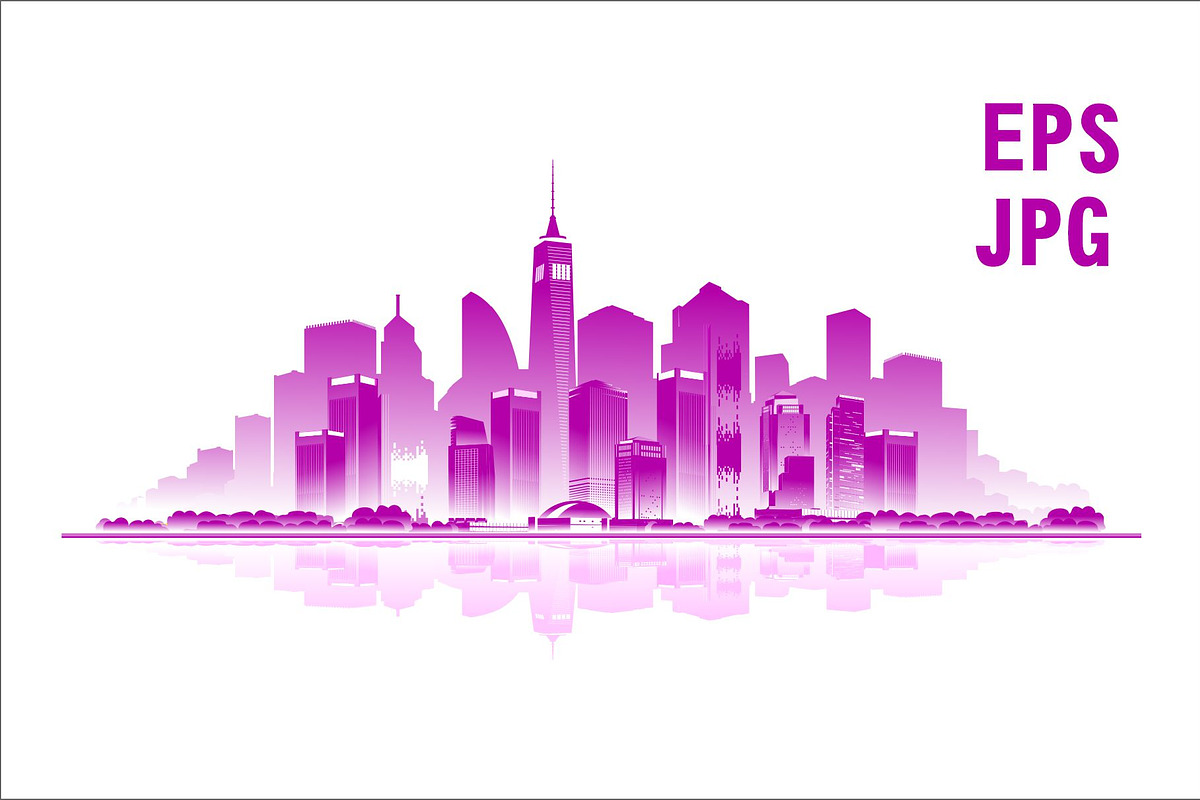 New york city emblem, a Background Graphic by alena.sipilova