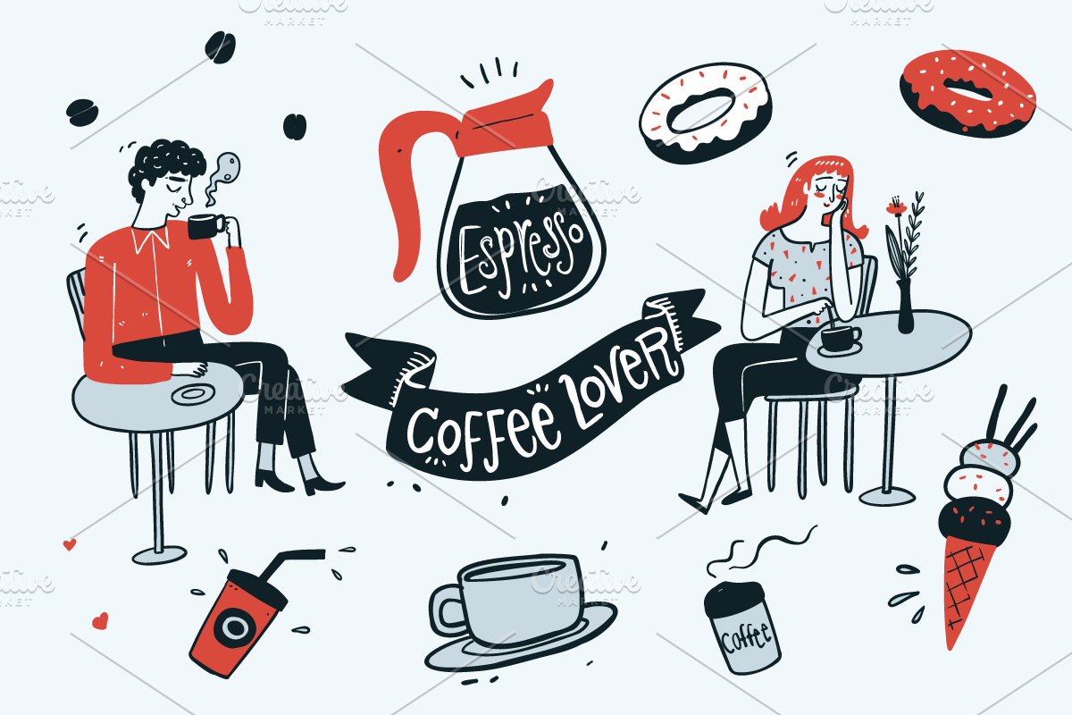 Hand drawn Food & Drink, a Graphic by Huza Studio (Photo 4 of 9)