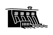Hydroelectric Dam Power Silhouette, an Illustration by musafir_fashion (Thumbnail 12 of 16)