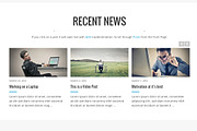 Mundus - Business One Page Wordpress, a WordPress Template by PremiumCoding (Thumbnail 3 of 4)