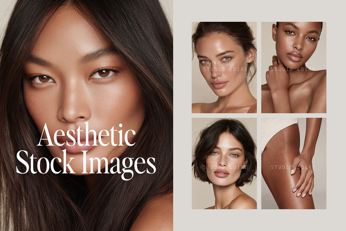 Natural Beauty Stock Photos, a Beauty & Fashion Photo by Studio Loire (Photo 10 of 11)