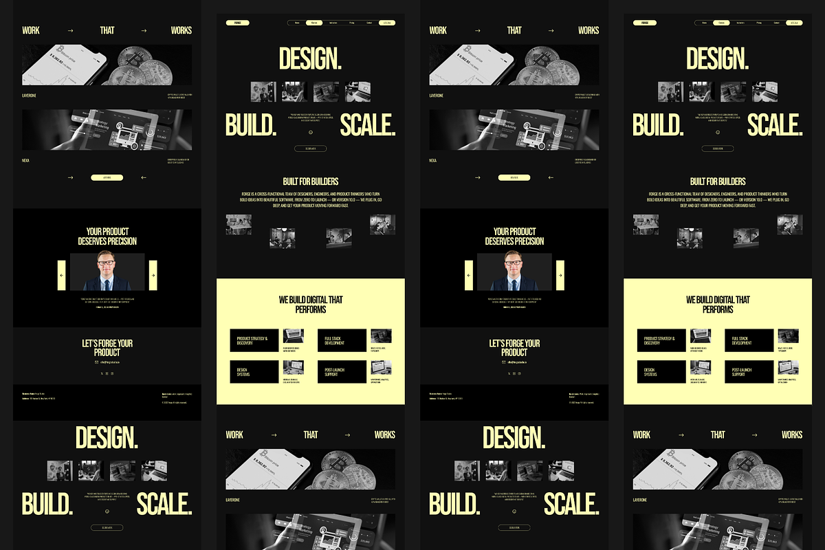 Figma Product Studio Landing Page preview 5