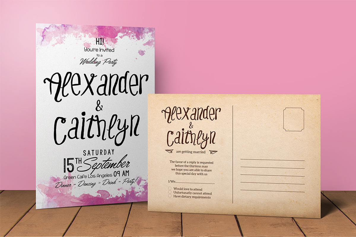 Aarleta Typeface preview 4
