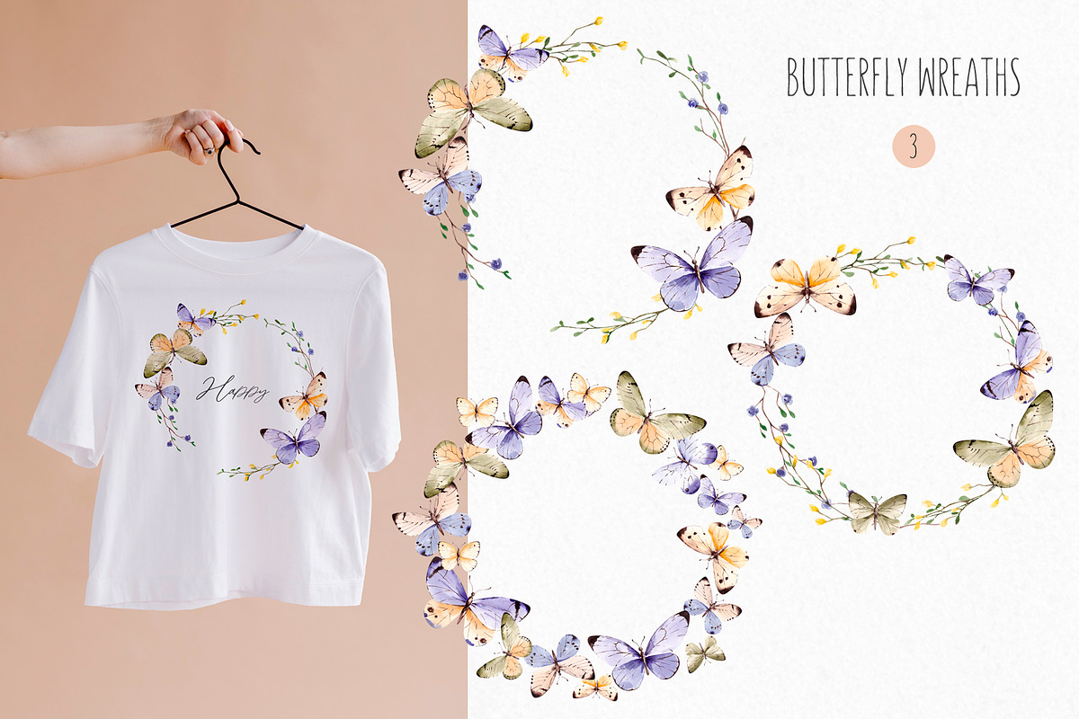 Watercolor Spring Easter Clipart, a Texture Illustration by YuliyaArtGarden (Photo 10 of 12)
