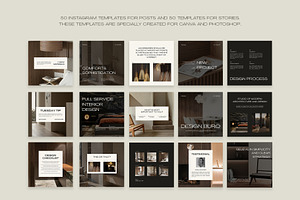 Interior Design Instagram Template