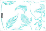 ROYAL Seamless Lined Botanical Print, a Pattern Graphic by Fabrivo (Thumbnail 9 of 10)