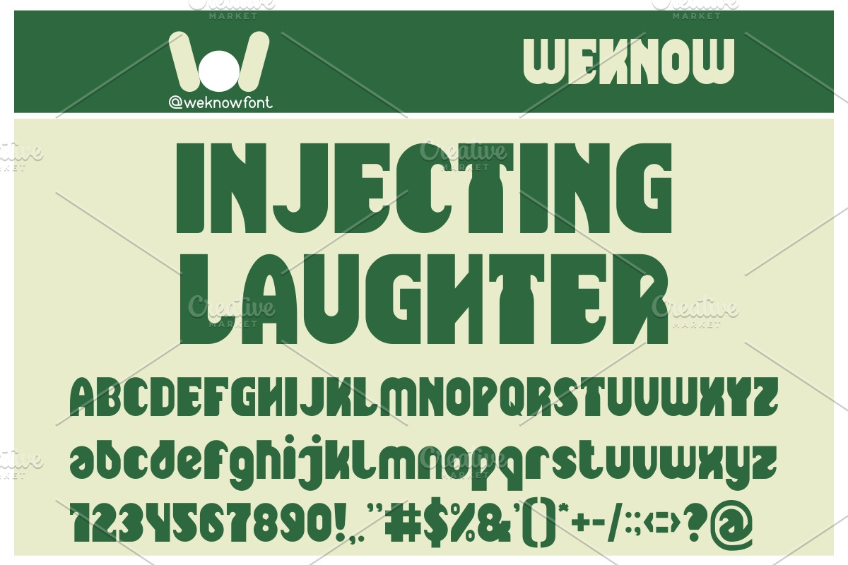 One Thousand font, a Font by weknow (Photo 5 of 9)