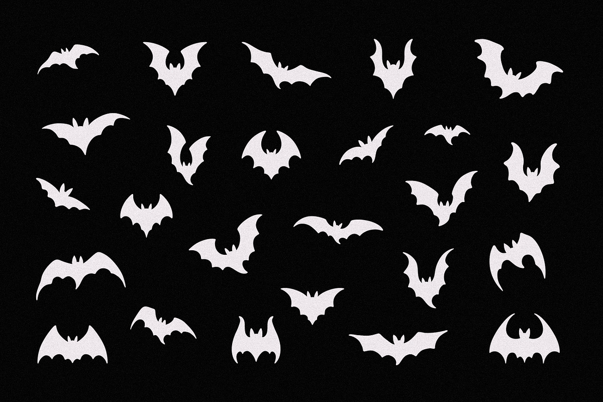 Bats. 40+ Hand-drawn Elements, an Animal Illustration by Vicccky (Photo 2 of 5)